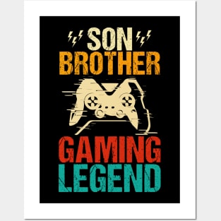 Son Brother Gaming Legend Posters and Art